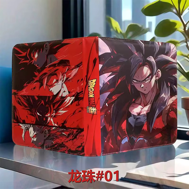 Bandai Dragon Ball Kartenalbum Aufbewahrungsbuch, Rot - Bild 1