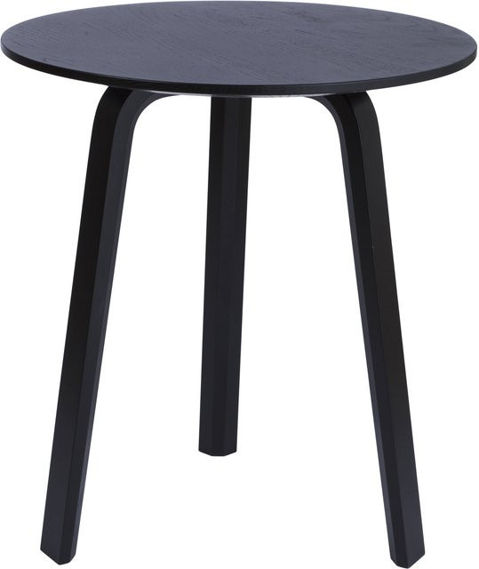 HAY Bella Couchtisch Eiche Schwarz B/T/H: 45 x 45 x 49 cm - Bild 1