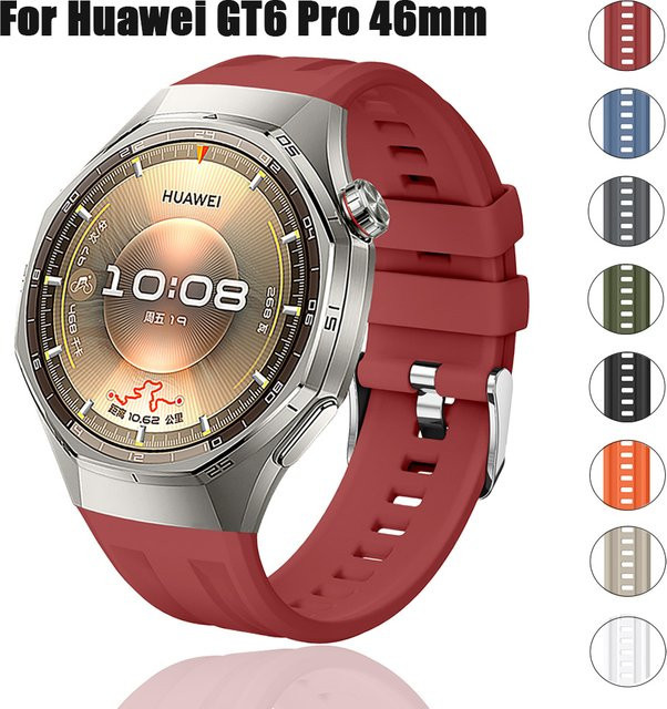 Huawei Uhrenarmband Silikon, GT6 Pro 46 mm - Bild 1