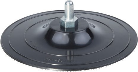 Wolfcraft Schleifteller in Schwarz mit einem Durchmesser von 125 mm - Bild 1