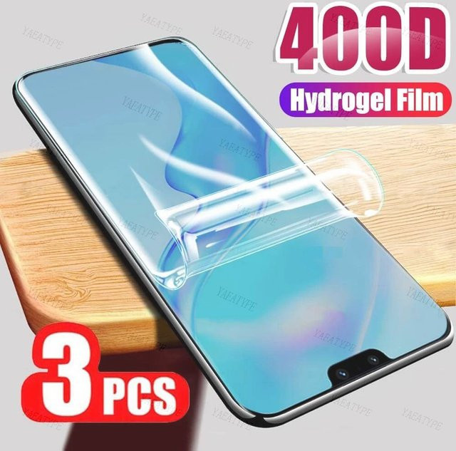 3er-Pack Hydrogel Displayschutzfolie für vivo X90 X80 Pro X70 X60 X50 sowie iQOO 11 10 9 Pro 11s in Transparent - Bild 1