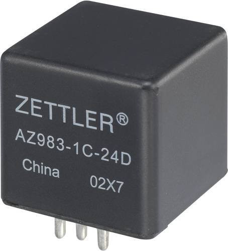 Zettler Electronics AZ983-1C-12D Kfz-Relais 12 V/DC 60A 1 Wechsler Schwarz - Bild 1
