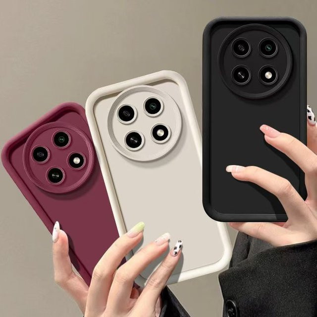 Stoßfeste Silikon Schutzhülle in Matt-Optik für Xiaomi Redmi Note Serie, Farbe: Weiß - Bild 1
