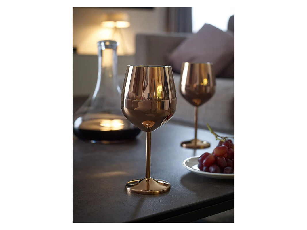 ECHTWERK Edelstahlgläser Kupfer, 6er Set, 0,5 l pro Glas - Bild 3