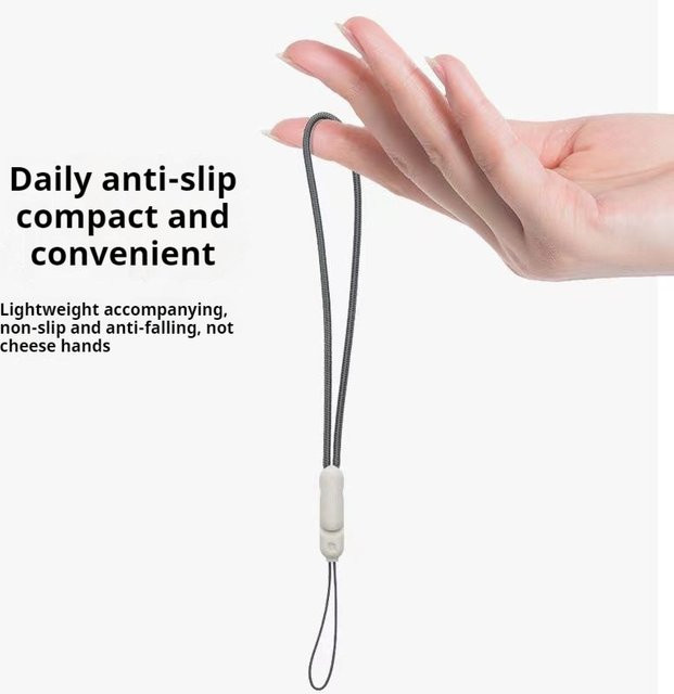 Schutzhülle für Apple AirPods Pro 2 mit Handgelenk-Trageschlaufe und Anti-Verlust-Lanyard im Minimal Woven Design - Bild 1