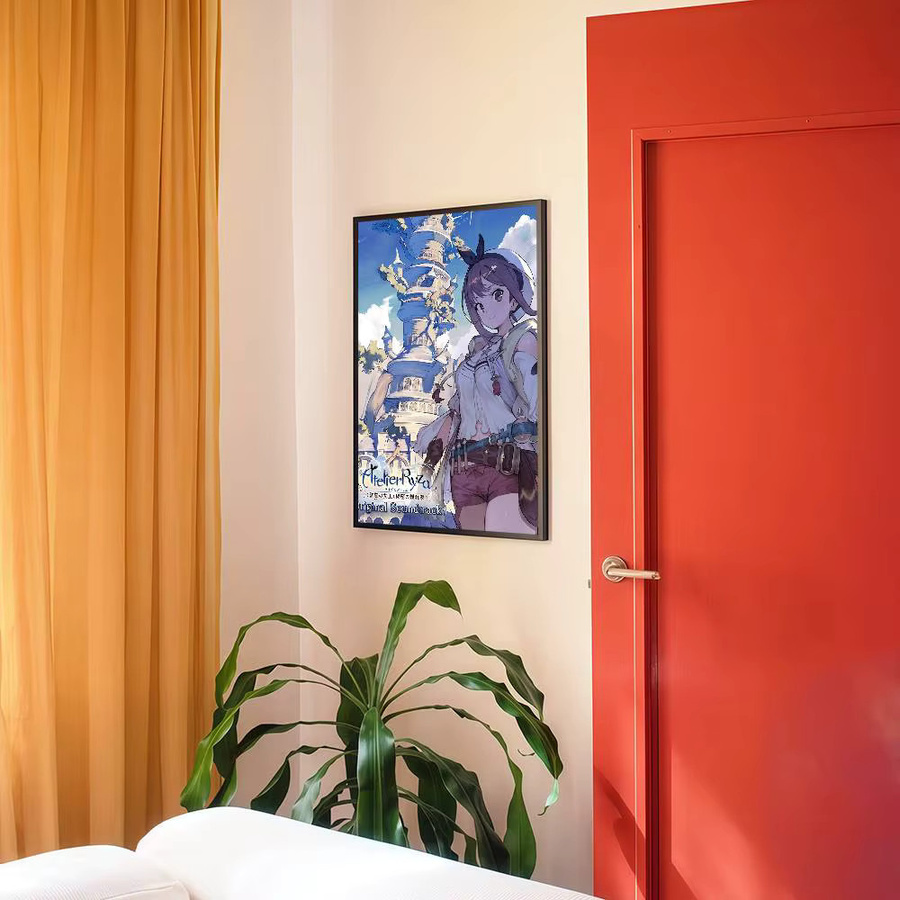 A-Atelier Ryza DIY Sticky Poster Vintage Dekorative Malerei in White und Multicolour aus Papier - Bild 3