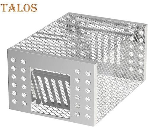 Lachepper Automatische Dauer-Mausefalle in Silber, wiederverwendbare Rattenfalle für den Innenbereich mit hoher Empfindlichkeit und sicherer Schiebetür - Bild 1