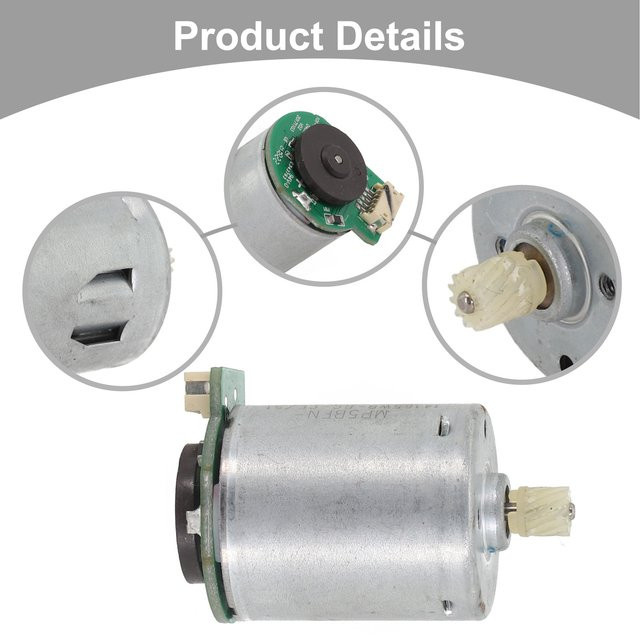 LEENKEA Ersatz Radmotor für Conga Saugroboter R500 30C 35C 11S Max und G10 in Grün und Silber - Bild 1