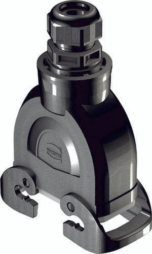 Harting Kupplungsgehäuse aus Kunststoff in Schwarz Baugröße 19433160737 - Bild 1