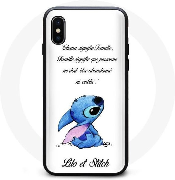 Disney Stitch Handyhülle für iPhone XS Max in Schwarz von CAPACHEAP - Bild 1