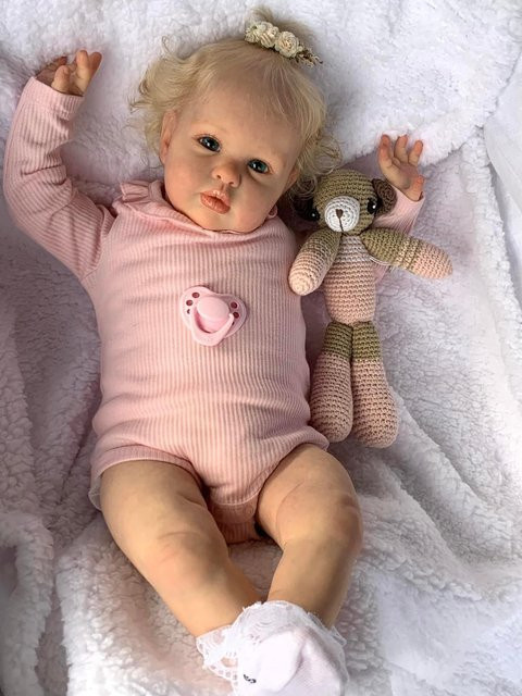 NPK Reborn-Babypuppe Ellie, Prinzessin, Mädchenpuppe - Bild 1