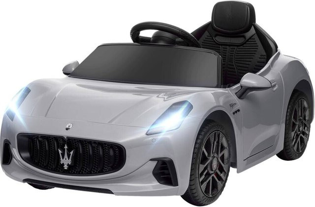 AIYAPLAY Maserati Gran Turismo Folgore Kinder-Elektroauto Grau ab 3 Jahre - Bild 3