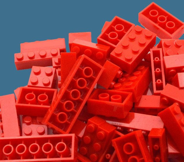 Gemischte Dicke Figurenbausteine, 104-teiliges Set, ab 6 Jahren - Bild 1