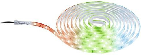Paulmann SimpLED Outdoor RGB LED-Streifen-Komplettset, 5 m, transparent, inklusive Fernbedienung und Netzteil - Bild 1