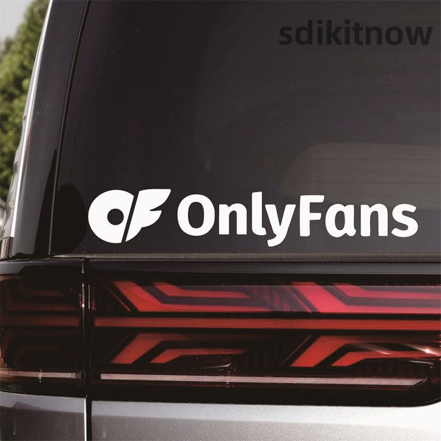 Wasserdichter Onlyfans Vinyl Aufkleber von JOFOLANGQI zur Dekoration von Auto, Laptop, Motorrad oder Fahrrad - Bild 1