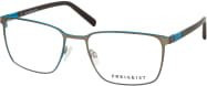 FREIGEIST 862050 Korrektionsbrille, Vollrand, quadratisch, Metall, Herren, blue grey - Bild 1