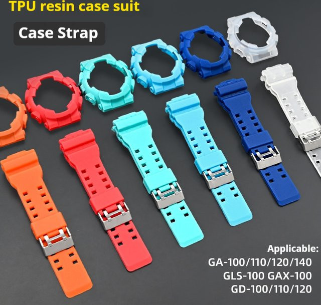 Casio Uhrenarmband, Gummi, Silikon, Unisex - Bild 1