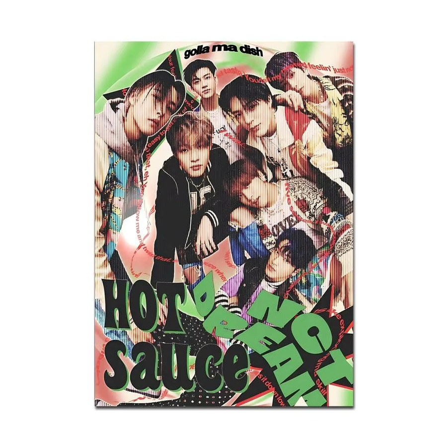NCT DREAM DIY Sticky Poster Whitepaper Kunstwerk in Weiß für Nordic Home Decor - Bild 6