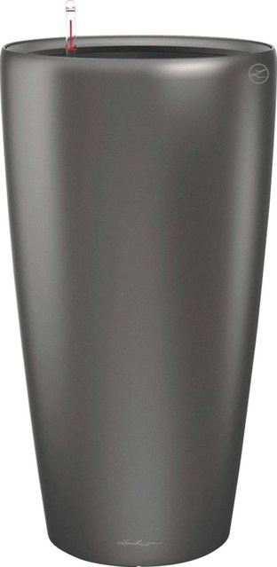 Lechuza Pflanzgefäß Rondo Premium Anthrazit Metallic Höhe: 75 cm, Durchmesser: 40 cm - Bild 1