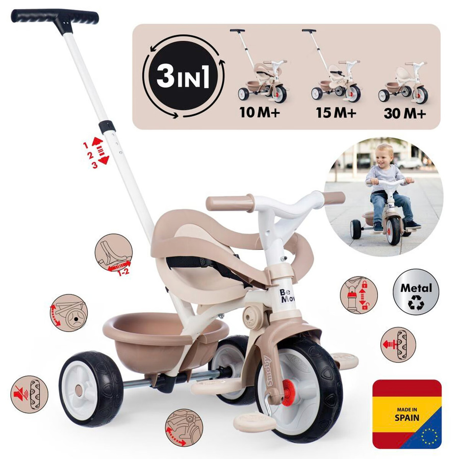 Smoby Be Move Komfort Dreirad - Bild 2