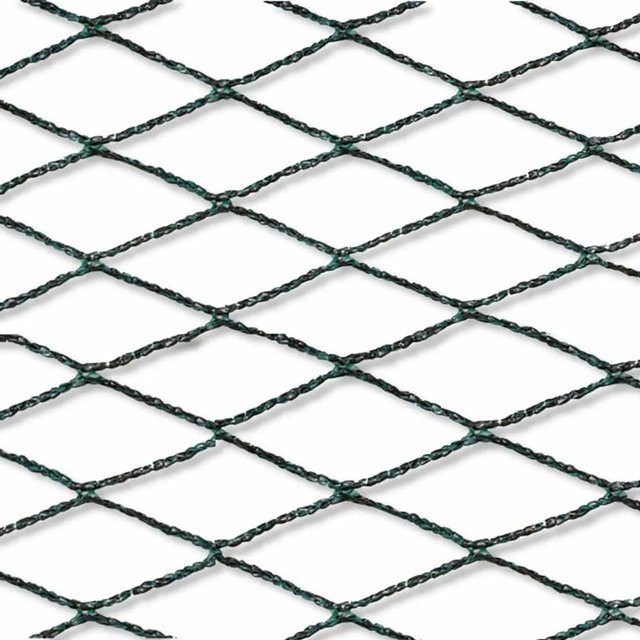 Klasebo Teichschutznetz aus HDPE-Kunststoff in Dunkelgrün-Schwarz, 10 m x 25 m (250 m²) - Bild 1