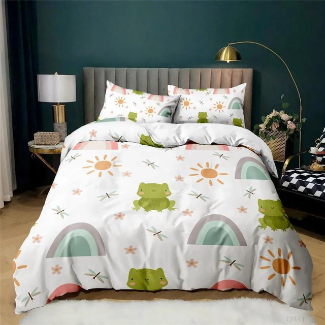 Lodestar Bettwäsche-Set mit Blumenmuster und Reißverschluss, B/H: 135 x 200 cm - Bild 1