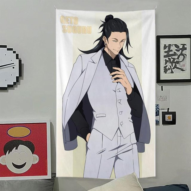 Japanischer Anime Gojo Satoru Wandteppich von JMG Household Supplies, Mehrfarbig, B/H: 40 x 60 cm - Bild 1