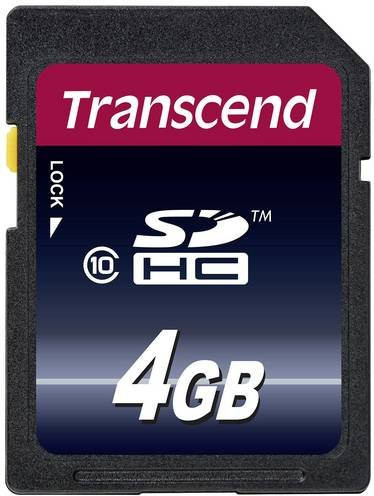 Transcend Premium SDHC Speicherkarte Industrial 4GB Class 10 Blau - Bild 2