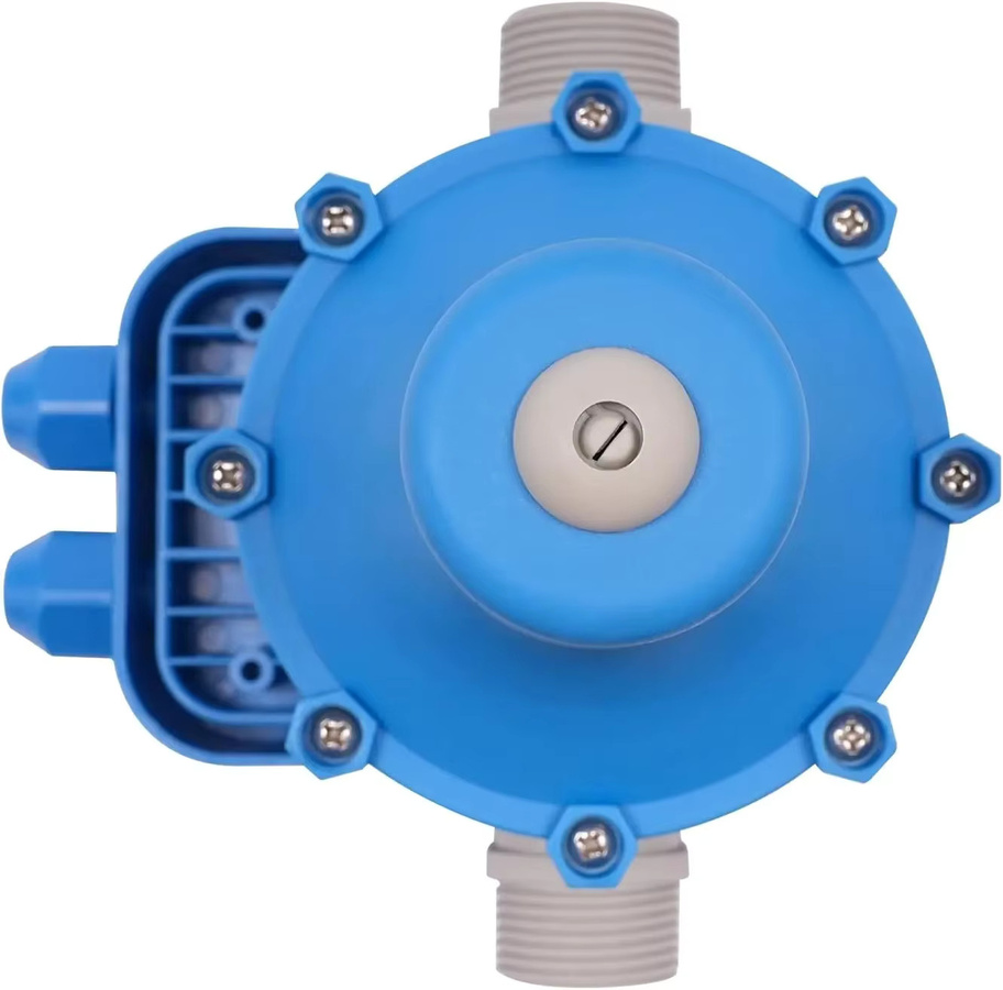 Bymaocar Automatische Pumpensteuerung Wasserpumpenregler in Blau mit 1,5 Bar Arbeitsdruck und 10 Bar Maximaldruck für Haus, Hof und Garten - Bild 6