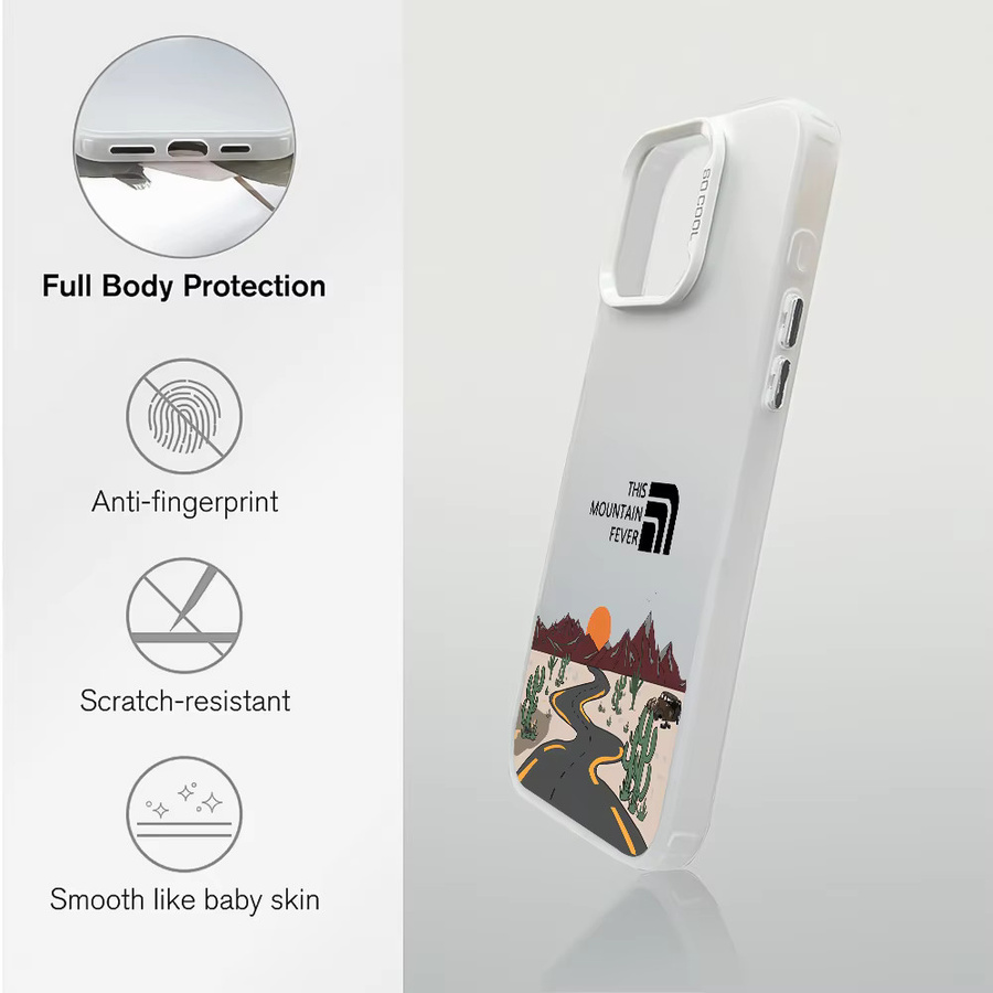 Fishion P-northS Handyhülle mit Gesichtslogo für iPhone 16 15 14 13 12 11 Pro Max Plus Mehrfarbig Aurora Laser stoßfeste Schutzhülle - Bild 2