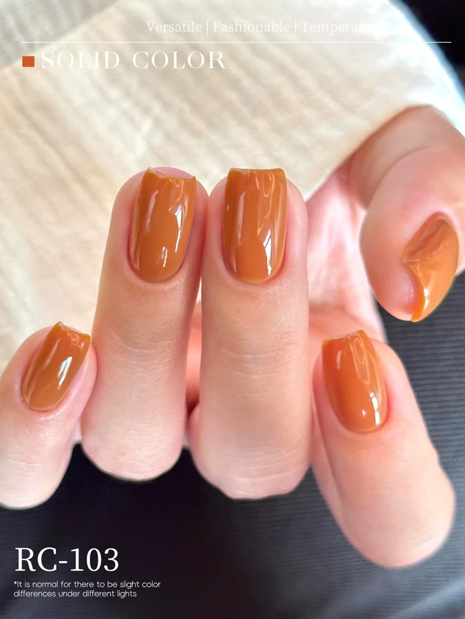 XEIJAYI Gel-Nagellack, Orange, Glänzend, 15 ml - Bild 4