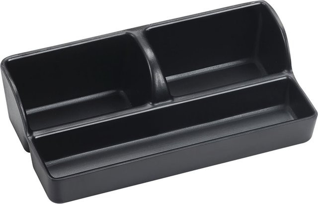 Emberton Anhänglichkeiten-Halter, Schwarz, 12 Stück, B/H/T: 14,5 x 4 x 7,5 cm - Bild 1
