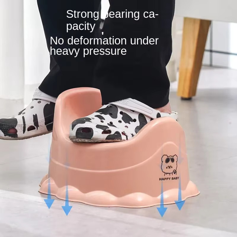 Klappbares Baby-Töpfchen für das Toilettentraining von Jungen und Mädchen in Lila - Bild 2