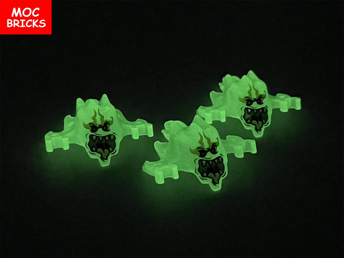 Yiran toy Totenkopf Helm Halloween Geist Monster Konstruktionsbausteine 5-teiliges Set - Bild 2
