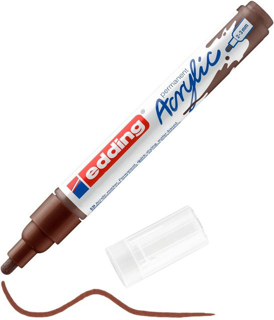 edding 5100 Acrylmarker Mittel in Schokobraun - Bild 1