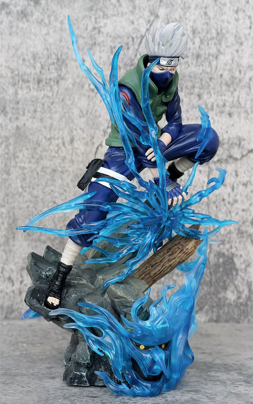 Bandai Anime Hatake Kakashi Chidori Ver. GK Action Figure aus PVC, mehrfarbiges Sammlerstück Modell für Kinder - Bild 3