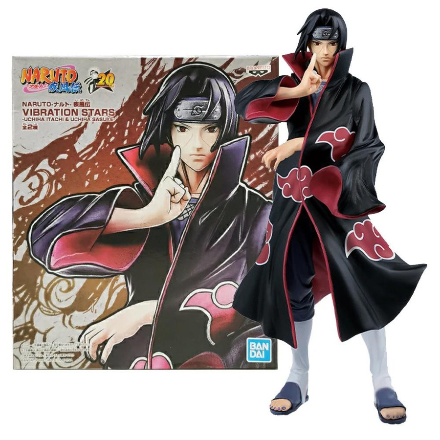 Yiran toy 1 Naruto Shippuden Akatsuki Uchiha Itachi Anime Figur Modell ab 14 Jahren - Bild 5