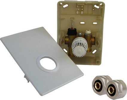 HoWaTech E-Regelbox DRY/TAC/Clamp in Weiß, B/H/T: 15,6 x 6,4 x 2,11 cm - Bild 1