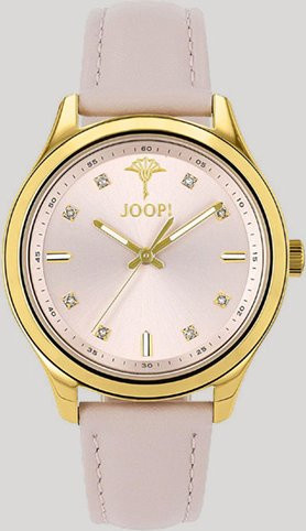 Joop! Armbanduhr Edelstahl, Roségold, Leder, Analoguhr, Damen - Bild 1