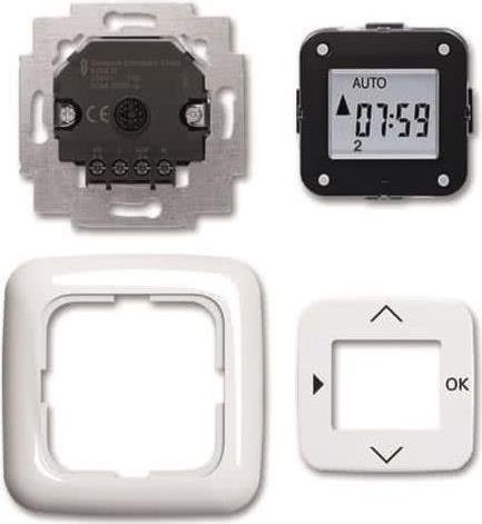 Busch-Jaeger Jalousie-Compact-Timer 6422 UJ-214 mit integrierter Zeitschaltuhr und Memory-Funktion in Weiß - Bild 2