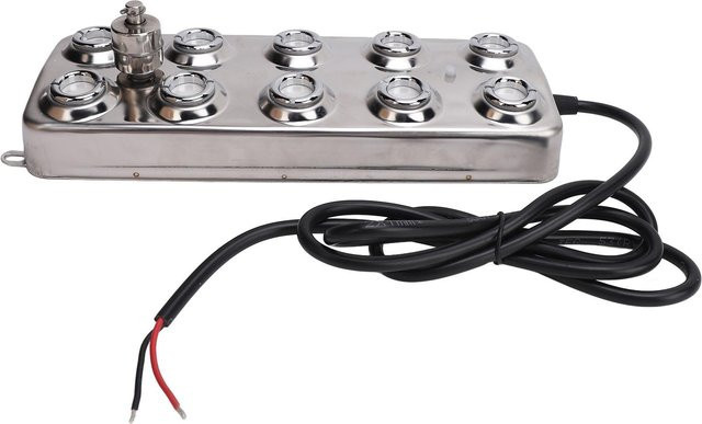 Nensit Ultraschall Nebelmaschine mit 10 Köpfen für Teich und Luftbefeuchtung, Farbe: Grau/Silber, Material: Edelstahl - Bild 1