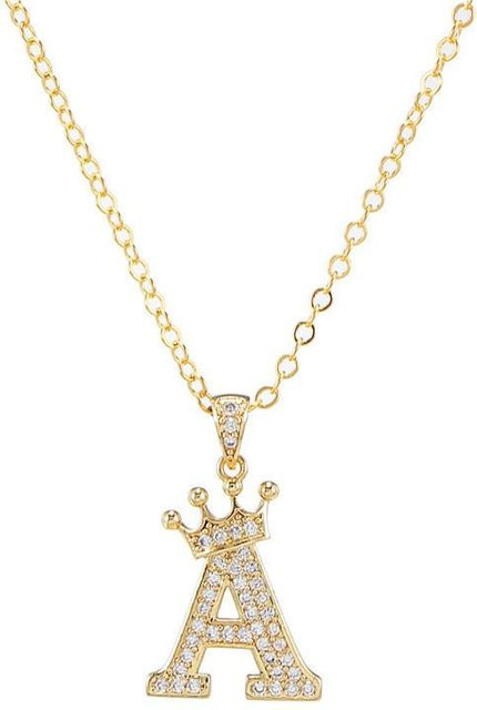 YULIN Halskette, Edelstahl, Gold, Zirkonia, Unisex - Bild 1