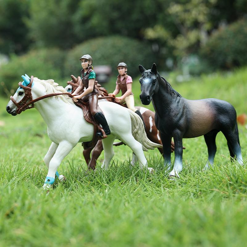 Realistisches Wildpferd Actionfigur aus PVC von Discover Intime als Sammlerstück für Kinder - Bild 1