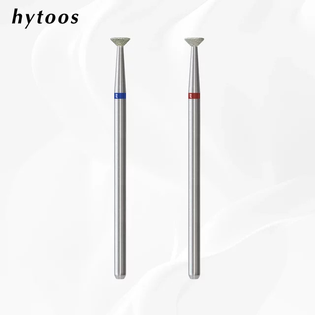 HYTOOS Diamantbohrer, 4 mm, umgekehrter Kegel, Nagelreinigungswerkzeug - Bild 1