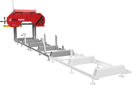 Holzmann Maschinen Bandsäge BBS550SMART in Rot mit 1080 m/min - Bild 1