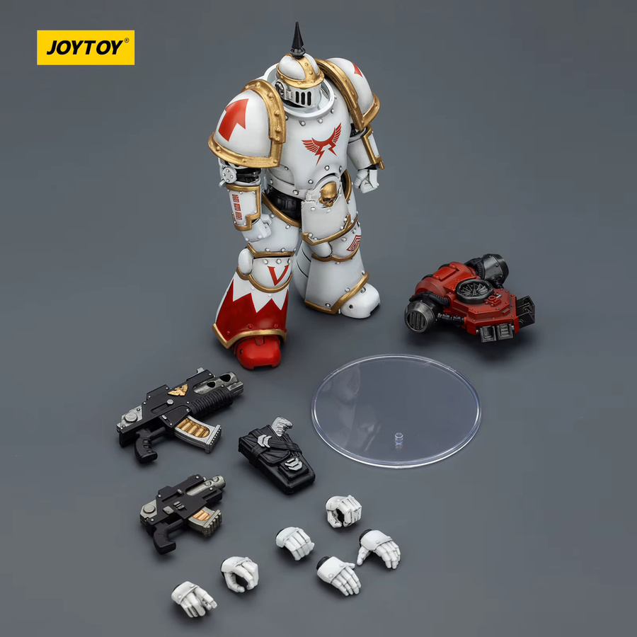 JOYTOY Warhammer 40K Horus Heresy Vorn World Eaters MKIII Taktische Space Marine Actionfigur, 1/18 Sammlerfigur - Bild 2