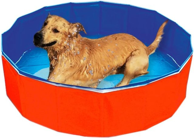 Heim Outdoor Hunde Swimmingpool für Hunde Durchmesser: 120 cm, Höhe: 30 cm - Bild 1