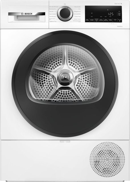 Bosch WQG233DF1 Wärmepumpentrockner in Weiß mit reversibler Trommelbewegung - Bild 1