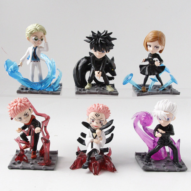 Bandai Jujutsu Kaisen Anime-Figur, Statue, 6 Stile, Kunststoff - Bild 1