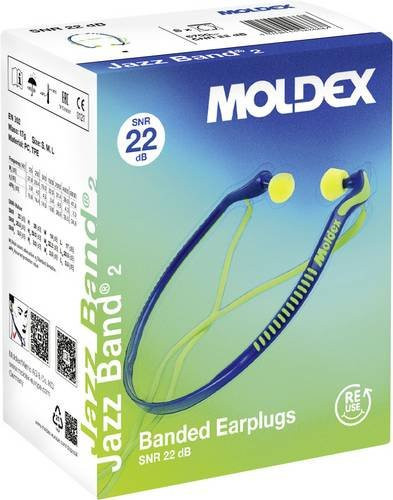 Moldex Jazz Band Bügelgehörschützer Blau mit 23 dB Dämmung nach EN 352-2 - Bild 1